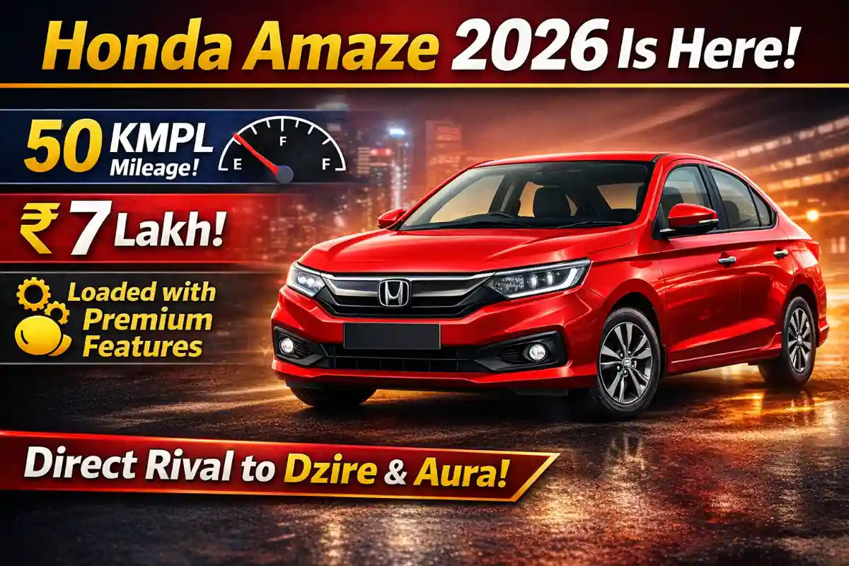 Honda Amaze 2026