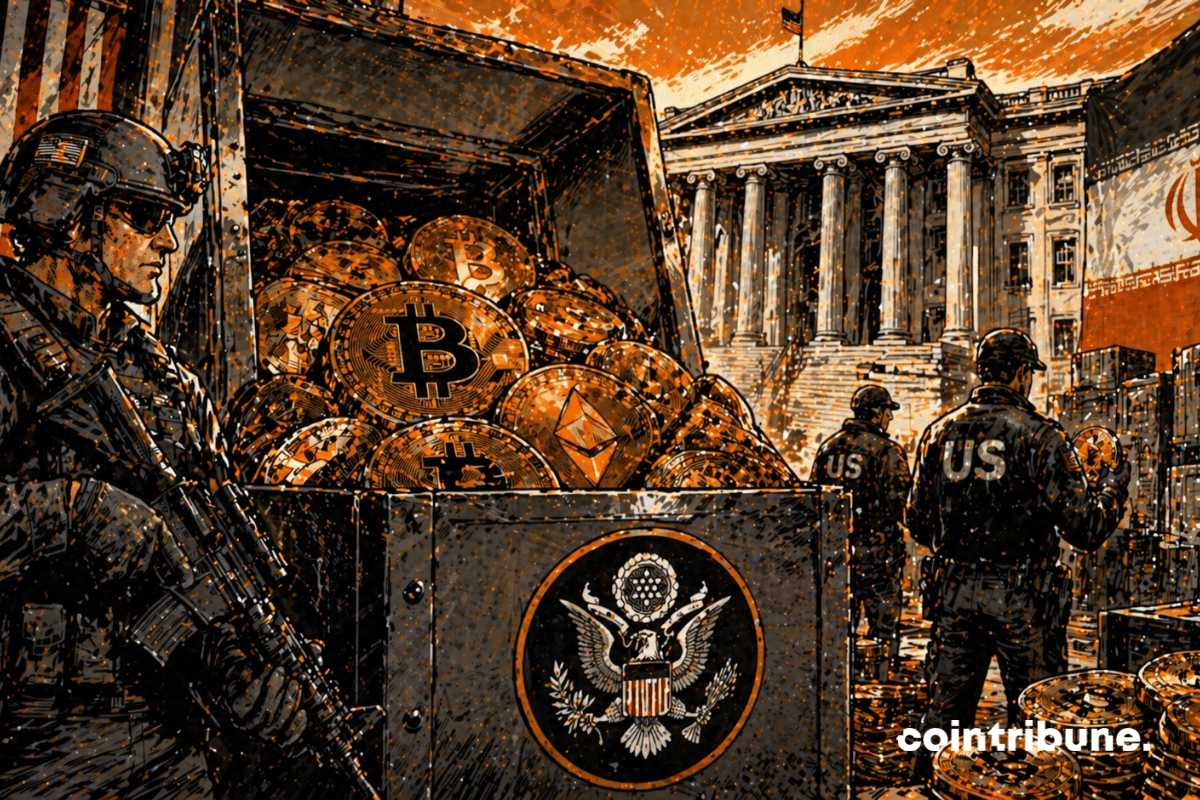Washington is stepping up its financial pressure against Iran through cryptocurrencies